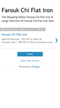 Mobile Screenshot of faroukchiflatironshopping.blogspot.com