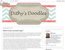 Tablet Screenshot of dithysdoodles.blogspot.com