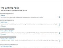 Tablet Screenshot of fellowcatholic.blogspot.com