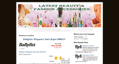 Desktop Screenshot of latestbeauty.blogspot.com