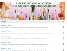 Tablet Screenshot of latestbeauty.blogspot.com