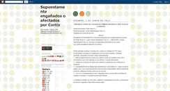 Desktop Screenshot of enganyadosporcortix.blogspot.com