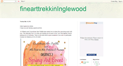 Desktop Screenshot of finearttrekkininglewood.blogspot.com