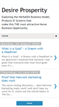 Mobile Screenshot of desireprosperity.blogspot.com