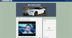 Desktop Screenshot of mecanicars.blogspot.com