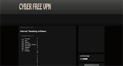 Desktop Screenshot of cyberfreevpn.blogspot.com