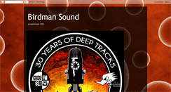 Desktop Screenshot of birdmansound.blogspot.com