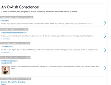 Tablet Screenshot of anowlishconscience.blogspot.com