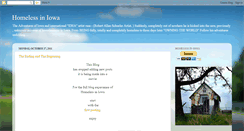 Desktop Screenshot of homelessiniowa.blogspot.com