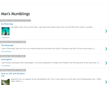 Tablet Screenshot of mumbletumble.blogspot.com
