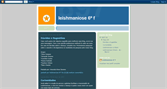 Desktop Screenshot of leishmaniose6f.blogspot.com