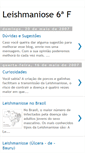 Mobile Screenshot of leishmaniose6f.blogspot.com