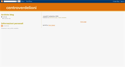 Desktop Screenshot of centroverdelioniit.blogspot.com