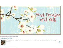 Tablet Screenshot of braddenaleeandkids.blogspot.com