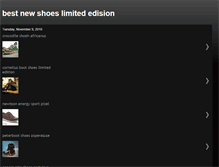Tablet Screenshot of bestnewshoeslimitededision.blogspot.com