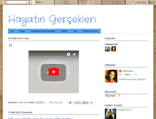 Tablet Screenshot of hayatingercekleriyle.blogspot.com