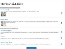 Tablet Screenshot of islamicartanddesign.blogspot.com