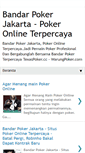 Mobile Screenshot of bandarpokerjakarta.blogspot.com
