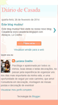 Mobile Screenshot of diariodecasada.blogspot.com