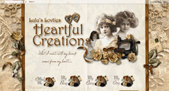 Desktop Screenshot of luluslovliesheartfulcreations.blogspot.com