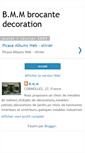 Mobile Screenshot of bmmbrocantedecoration.blogspot.com