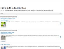 Tablet Screenshot of haire-family.blogspot.com