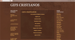 Desktop Screenshot of gifscristianos.blogspot.com