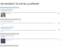 Tablet Screenshot of lomejordelaexpresion.blogspot.com