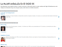 Tablet Screenshot of lamujerenelsigloxx.blogspot.com