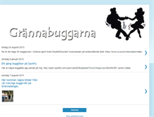 Tablet Screenshot of grennabuggarna.blogspot.com