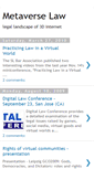 Mobile Screenshot of metaverselaw.blogspot.com