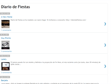 Tablet Screenshot of diariodefiestas.blogspot.com