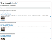 Tablet Screenshot of elmundoenmispostales.blogspot.com