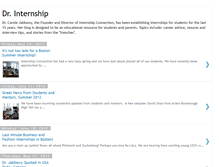 Tablet Screenshot of internshipconnection.blogspot.com