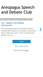 Mobile Screenshot of clevelandspeechanddebate.blogspot.com