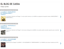 Tablet Screenshot of elblogdecassia.blogspot.com