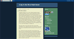 Desktop Screenshot of mattstorer.blogspot.com