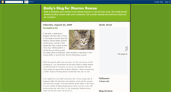 Desktop Screenshot of dharmarescue-emily.blogspot.com