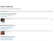 Tablet Screenshot of felixvictorino.blogspot.com