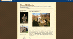 Desktop Screenshot of minnymohunting.blogspot.com