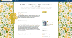 Desktop Screenshot of cherylwright-home.blogspot.com