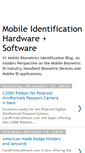 Mobile Screenshot of mobile-biometrics.blogspot.com
