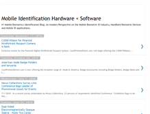 Tablet Screenshot of mobile-biometrics.blogspot.com