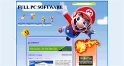 Desktop Screenshot of fullpcsoftware.blogspot.com