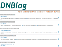Tablet Screenshot of dancenotation.blogspot.com