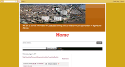 Desktop Screenshot of nigeriandawayjobs.blogspot.com