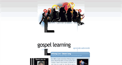Desktop Screenshot of gospellearning.blogspot.com