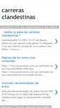 Mobile Screenshot of carrerasclandestinas-lanzahxel.blogspot.com