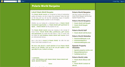 Desktop Screenshot of polarisworldbargains.blogspot.com