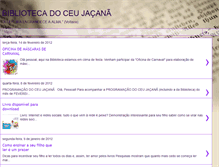 Tablet Screenshot of bibceujacana.blogspot.com